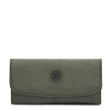 Kipling Money Land Snap Wallet Pung Grøn | DK 2189LI